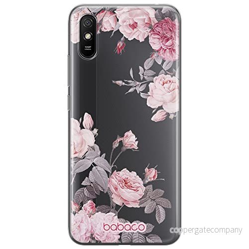 ERT GROUP mobiltelefonfodral för Xiaomi REDMI 9A originalt och officiellt licensierat Babaco mönster Flowers 055 optimalt anpassad till formen på mobiltelefonen, gedeeltelijk transparant 5905131356215