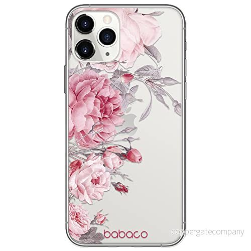 ERT GROUP mobiltelefonfodral för Iphone 11 PRO MAX originalt och officiellt licensierat Babaco mönster Flowers 059 optimalt anpassad till formen på mobiltelefonen, gedeeltelijk transparant 5905131372253