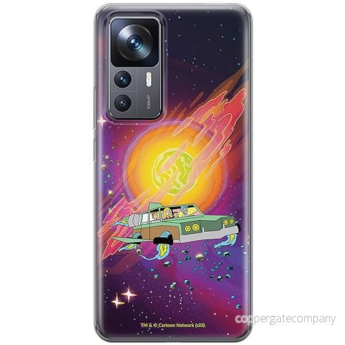 ERT GROUP mobiltelefonfodral för Xiaomi 12T/ 12T pro/ K50 Ultra originalt och officiellt licensierat Rick and Morty mönster & 046, fodral tillverkad av TPU plast 5905795050467