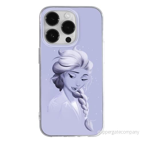 ERT GROUP mobiltelefonfodral för Apple Iphone 14 PRO MAX originalt och officiellt licensierat Disney mönster Elsa 013 optimalt anpassad till formen på mobiltelefonen, fodral tillverkad av TPU plast 5905131927453