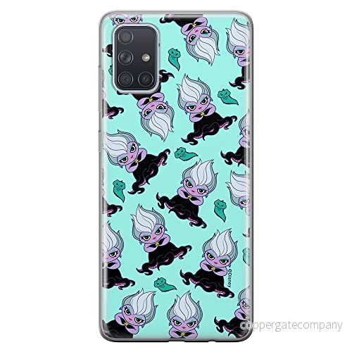 ERT GROUP mobiltelefonfodral för Samsung A71 originalt och officiellt licensierat Disney mönster Ursula 005 optimalt anpassad till formen på mobiltelefonen, fodral tillverkad av TPU plast 5905131464019