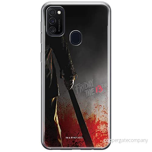 ERT GROUP mobiltelefonfodral för Samsung M21 / M30S originalt och officiellt licensierat Horror mönster Friday the 13th 012 anpassad till formen på mobiltelefonen, fodral tillverkad av TPU plast 5905511108366