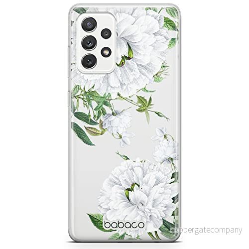 ERT GROUP mobiltelefonfodral för Samsung A73 5G originalt och officiellt licensierat Babaco mönster Flowers 047 optimalt anpassad till formen på mobiltelefonen, gedeeltelijk transparant 5905131334237