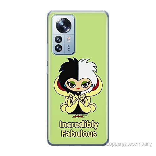 ERT GROUP mobiltelefonfodral för Xiaomi 12 PRO originalt och officiellt licensierat Disney mönster Cruella 006 optimalt anpassad till formen på mobiltelefonen, fodral tillverkad av TPU plast 5905511515119