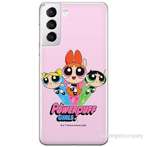 ERT GROUP mobiltelefonfodral för Samsung S21 originalt och officiellt licensierat The Powerpuff Girls mönster 029, fodral tillverkad av TPU plast 5905511973940