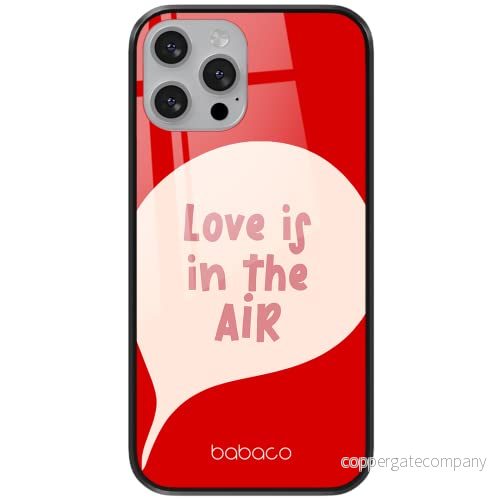 ERT GROUP mobiltelefonfodral för Apple Iphone 7 PLUS/ 8 PLUS originalt och officiellt licensierat Babaco mönster Love is in the air 001 tillverkad av härdat glas, skyddsfodral 5904805031090