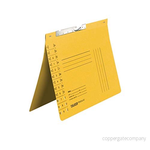 Falsk pendelstång och hängmapp Myndighetshäftning med stansning Behördenheftung GUL 4014481213961