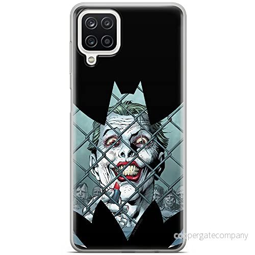 ERT GROUP mobiltelefonfodral för Samsung A12 / M12 originalt och officiellt licensierat DC mönster Joker 009 optimalt anpassad till formen på mobiltelefonen, fodral tillverkad av TPU plast 5903040102794