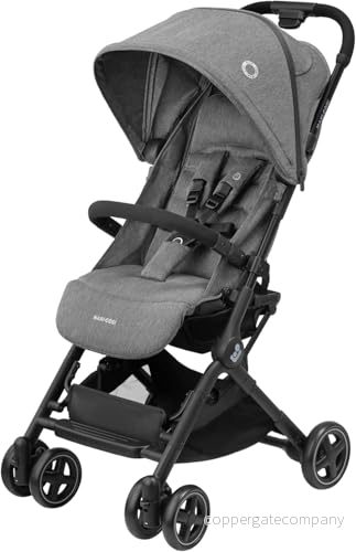 Maxi Cosi Lara2 Buggy Barnvagn, 04 år, 022 kg, Spädbarn & Småbarn, Lätt och Kompakt Resebarnvagn, 3 Lutningslägen, Plant Liggläge, Automatisk Hopfällning, Axelrem, Select Grey 3220660002726