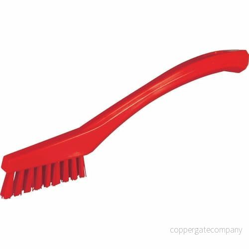 Vikan 44014 mycket hård detaljborste, röd, 205 mm längd, 20 bredd, 40 höjd 5705020440144