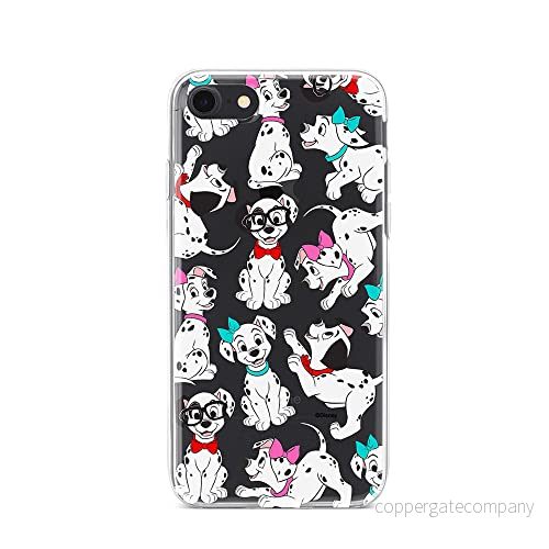ERT GROUP mobiltelefonfodral för Iphone 7/8/ SE 2/ 3 originalt och officiellt licensierat Disney mönster Dalmatians 006 optimalt anpassad till formen på mobiltelefonen, gedeeltelijk transparant 5905131800350