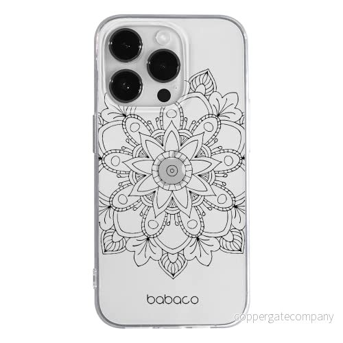 ERT GROUP mobiltelefonfodral för Apple Iphone 14 PRO originalt och officiellt licensierat Babaco mönster Mandalas 006 optimalt anpassad till formen på mobiltelefonen, gedeeltelijk transparant 5905131919946