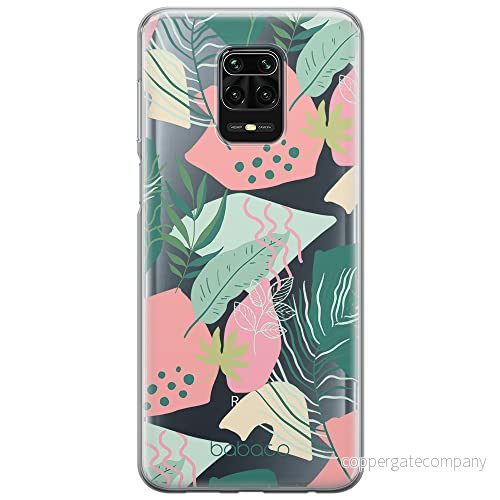 ERT GROUP mobiltelefonfodral för Xiaomi REDMI NOTE 9 PRO/ 9S originalt och officiellt licensierat Babaco mönster Plants 010 optimalt anpassad till formen på mobiltelefonen, gedeeltelijk transparant 5903932574777