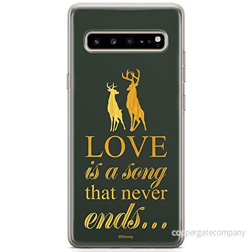 ERT GROUP Mobiltelefonskal för Samsung S10 5G original och officiellt licensierat Disney mönster Bambi 010 optimalt anpassat till mobiltelefonens form, TPU fodral 5904805503368