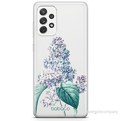 ERT GROUP mobiltelefonfodral för Samsung A73 5G originalt och officiellt licensierat Babaco mönster Flowers 024 optimalt anpassad till formen på mobiltelefonen, gedeeltelijk transparant 5905131251299