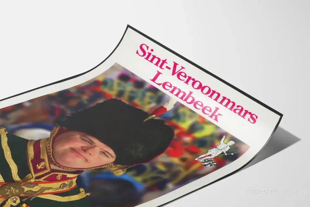 Traditionell poster Sint-Veroonmars Lembeke Påskmåndag - Bild 3