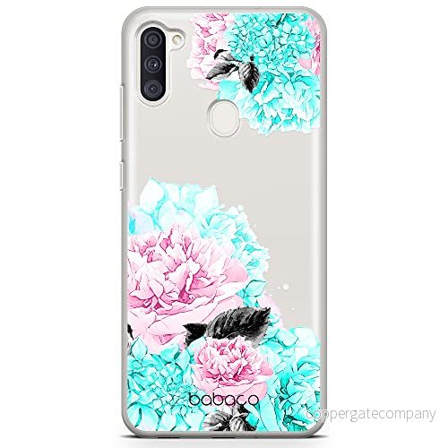 ERT GROUP mobiltelefonfodral för Samsung A03S originalt och officiellt licensierat Babaco mönster Flowers 002 optimalt anpassad till formen på mobiltelefonen, gedeeltelijk transparant 5904805385261