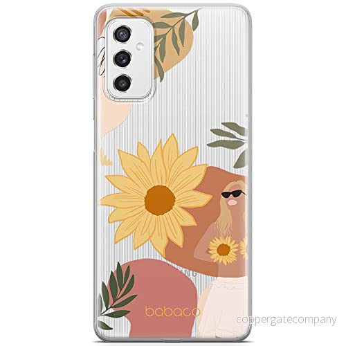 ERT GROUP mobiltelefonfodral för Samsung M52 5G originalt och officiellt licensierat Babaco mönster Flowers 015 optimalt anpassad till formen på mobiltelefonen, gedeeltelijk transparant 5904805492921