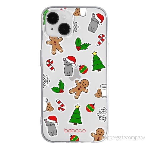 ERT GROUP mobiltelefonfodral för Apple Iphone 14 originalt och officiellt licensierat Babaco mönster Winter 006 optimalt anpassad till formen på mobiltelefonen, gedeeltelijk transparant 5905131878618