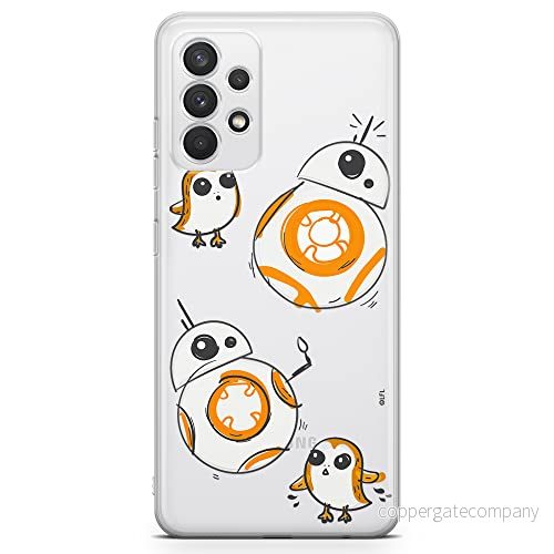 ERT GROUP mobiltelefonfodral för Samsung A32 4G LTE originalt och officiellt licensierat Star Wars mönster BB 8 010 optimalt anpassad till formen på mobiltelefonen, gedeeltelijk transparant 5903040475072
