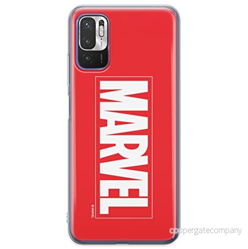 ERT GROUP mobiltelefonfodral för Xiaomi REDMI NOTE 10 5G / POCO M3 PRO originalt och officiellt licensierat Marvel mönster 001 anpassad till formen på mobiltelefonen, fodral tillverkad av TPU plast 5904805609367