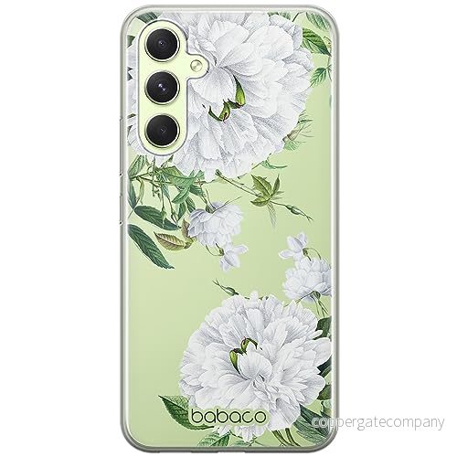 ERT GROUP mobiltelefonfodral för Samsung A54 5G originalt och officiellt licensierat Babaco mönster Flowers 047 optimalt anpassad till formen på mobiltelefonen, gedeeltelijk transparant 5905511808730
