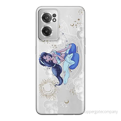ERT GROUP mobiltelefonfodral för Oneplus NORD CE 2 originalt och officiellt licensierat Disney mönster Jasmine 006 optimalt anpassad till formen på mobiltelefonen, fodral tillverkad av TPU plast 5905511297763
