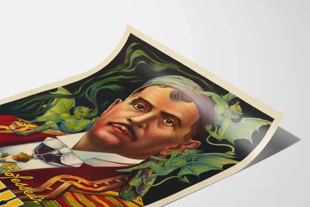 Vintageposter Le Légendaire Professeur Benevol dekorativ - Bild 3