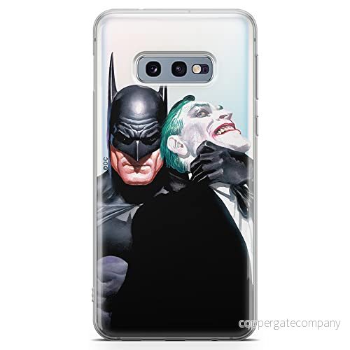 ERT GROUP mobiltelefonfodral för Samsung S10e originalt och officiellt licensierat DC mönster Batman i Joker 001 optimalt anpassad till formen på mobiltelefonen, gedeeltelijk transparant 5903040825389