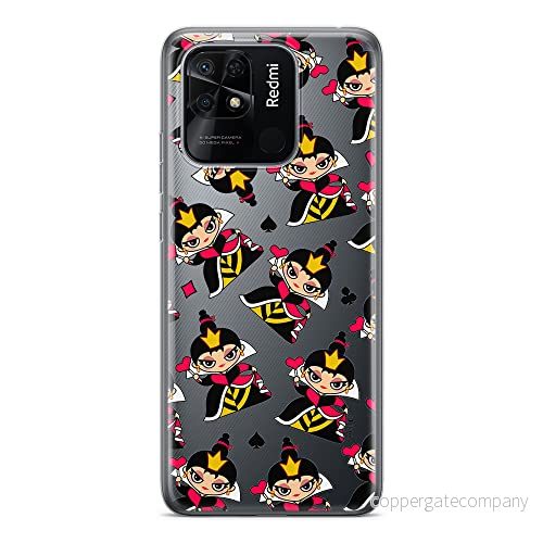 ERT GROUP mobiltelefonfodral för Xiaomi REDMI 10C originalt och officiellt licensierat Disney mönster Queen of Hearts 002 optimalt anpassad till formen på mobiltelefonen, gedeeltelijk transparant 5905511549640