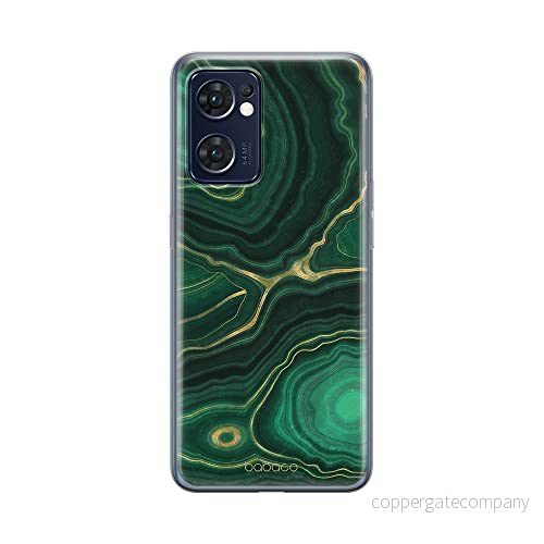 ERT GROUP mobiltelefonfodral för Oppo RENO 7 5G originalt och officiellt licensierat Babaco mönster Marble 015 optimalt anpassad till formen på mobiltelefonen, fodral tillverkad av TPU plast 5905511310936