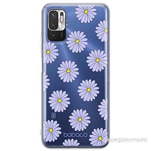 ERT GROUP mobiel telefoonhoesje voor Xiaomi REDMI NOTE 10 5G / POCO M3 PRO origineel en officieel erkend Babaco patroon Flowers 021 aangepast aan de vorm van mobiele telefoon, gedeeltelijk bedrukt 5904805614071