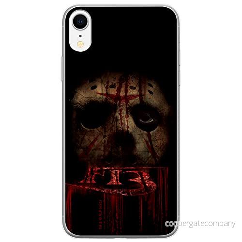 ERT GROUP mobiltelefonfodral för Iphone XR originalt och officiellt licensierat Horror mönster Friday the 13th 013 optimalt anpassad till formen på mobiltelefonen, fodral tillverkad av TPU plast 5905511109509