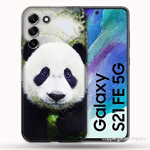Fodral för Samsung Galaxy S21 FE / S21FE djur panda färg 3614848198606