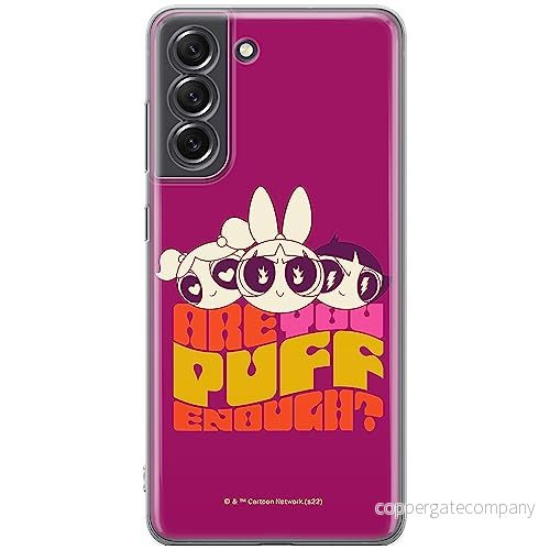 ERT GROUP mobiltelefonfodral för Samsung S21 FE originalt och officiellt licensierat The Powerpuff Girls mönster 044, fodral tillverkad av TPU plast 5905511987657