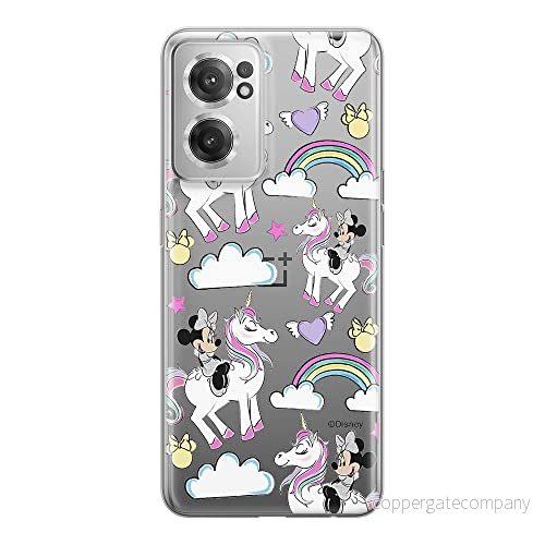 ERT GROUP mobiltelefonfodral för Oneplus NORD CE 2 originalt och officiellt licensierat Disney mönster Minnie 037 optimalt anpassad till formen på mobiltelefonen, gedeeltelijk transparant 5905511284206
