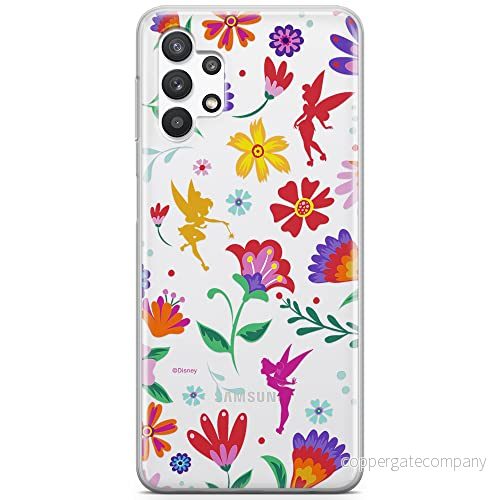 ERT GROUP mobiltelefonfodral för Samsung A32 5G originalt och officiellt licensierat Disney mönster Tinker Bell 001 optimalt anpassad till formen på mobiltelefonen, gedeeltelijk transparant 5903040047613