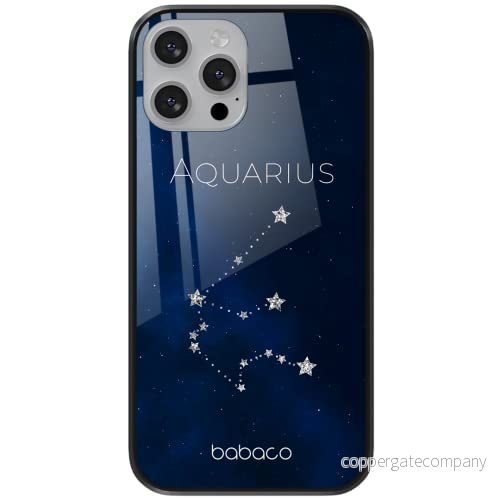 ERT GROUP mobiltelefonfodral för Apple Iphone X/XS originalt och officiellt licensierat Babaco mönster Zodiac Constellation 011 tillverkad av härdat glas, anpassat till mobilens form, skyddsfodral 5903932246766