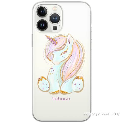 ERT GROUP mobiltelefonfodral för Samsung A51 originalt och officiellt licensierat Babaco mönster Unicorn 002 Vit optimalt anpassad till formen på mobiltelefonen, gedeeltelijk transparant 5904805411298