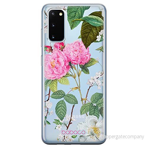 ERT GROUP mobiltelefonfodral för Samsung S20 / S11E originalt och officiellt licensierat Babaco mönster Flowers 037 optimalt anpassad till formen på mobiltelefonen, gedeeltelijk transparant 5905131298232