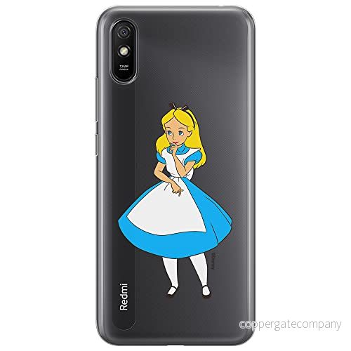 ERT GROUP mobiltelefonfodral för Xiaomi REDMI 9A originalt och officiellt licensierat Disney mönster Alice 010 optimalt anpassad till formen på mobiltelefonen, gedeeltelijk transparant 5905131193780
