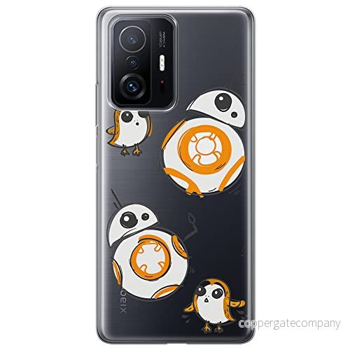 ERT GROUP mobiltelefonfodral för Xiaomi 11T 5G / PRO originalt och officiellt licensierat Star Wars mönster BB 8 010 optimalt anpassad till formen på mobiltelefonen, gedeeltelijk transparant 5904805557668