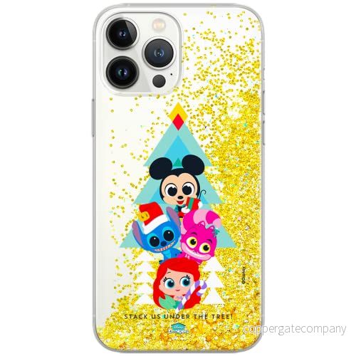 ERT GROUP mobiltelefonfodral för Apple Iphone XR originalt och officiellt licensierat Disney mönster Friends 001 Vit optimalt anpassad till formen på mobiltelefonen, med glitter overflow effekt 5903932090857