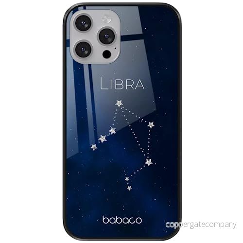 ERT GROUP mobiltelefonfodral för Apple Iphone 13 MINI originalt och officiellt licensierat Babaco mönster Zodiac Constellation 007 tillverkad av härdat glas, skyddsfodral 5904805874215