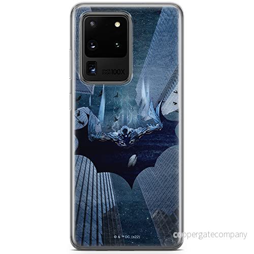 ERT GROUP mobiltelefonfodral för Samsung S20 ULTRA / S11 PLUS originalt och officiellt licensierat DC mönster Batman 071 optimalt anpassad till formen på mobiltelefonen, fodral tillverkad av TPU plast 5905131530066