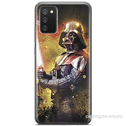 ERT GROUP mobiltelefonfodral för Samsung A02S originalt och officiellt licensierat Star Wars mönster Darth Vader 012 optimalt anpassad till formen på mobiltelefonen, fodral tillverkad av TPU plast 5903040239612