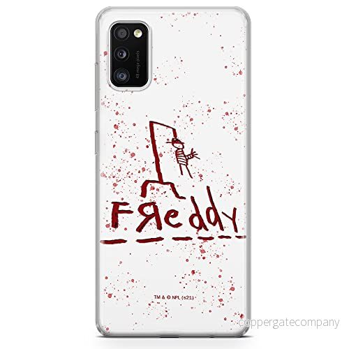 ERT GROUP mobiltelefonfodral för Samsung A41 originalt och officiellt licensierat Horror mönster Nightmare of Elm Street 009 anpassad till formen på mobiltelefonen, fodral tillverkad av TPU plast 5905511090647
