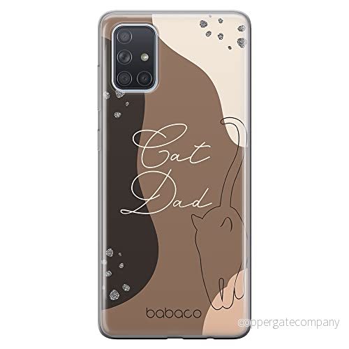 ERT GROUP mobiltelefonfodral för Samsung A71 5G originalt och officiellt licensierat Babaco mönster Cats 010 optimalt anpassad till formen på mobiltelefonen, fodral tillverkad av TPU plast 5905131091529