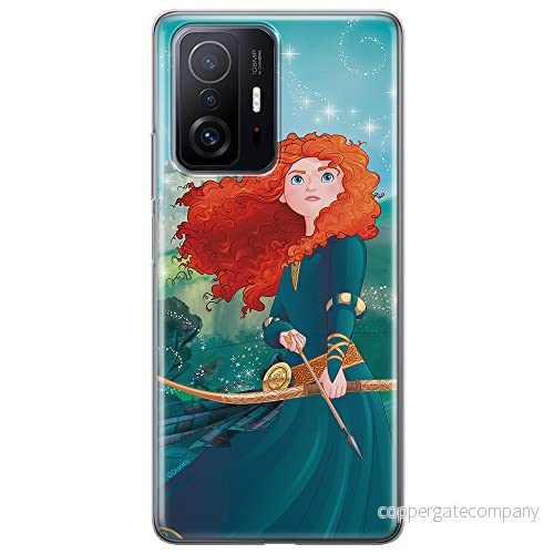 ERT GROUP mobiltelefonfodral för Xiaomi 11T 5G / PRO originalt och officiellt licensierat Disney mönster Merida 002 anpassad till formen på mobiltelefonen, fodral tillverkad av TPU plast 5904805564024