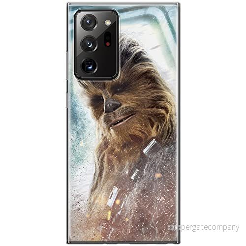 ERT GROUP mobiltelefonfodral för Samsung GALAXY NOTE 20 ULTRA originalt och officiellt licensierat Star Wars mönster Chewbacca 001, fodral tillverkad av TPU plast 5903040362419